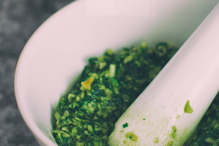 Domácí bazalkové pesto (RECEPT)