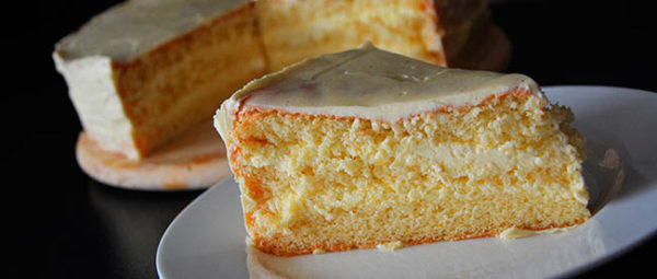 Piškotový dort - jednoduchý recept