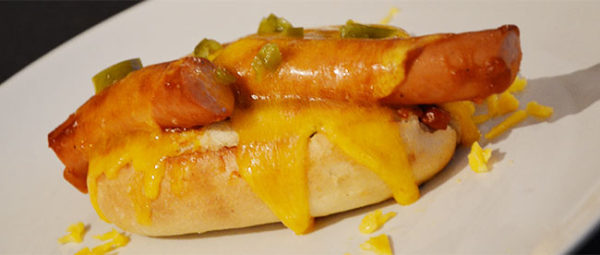 Ostrý hot dog v tex-mex stylu